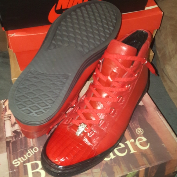 Studio Belvedere Crocodile Red (Size 10) - Picture 6 of 9
